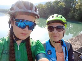 Juliette et Carine lors de leur périple de trois jours